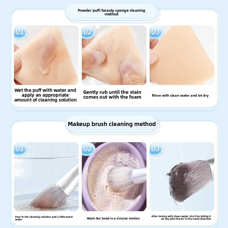 Velour Brush & Sponge Deep Cleanser