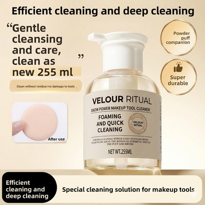Velour Brush & Sponge Deep Cleanser
