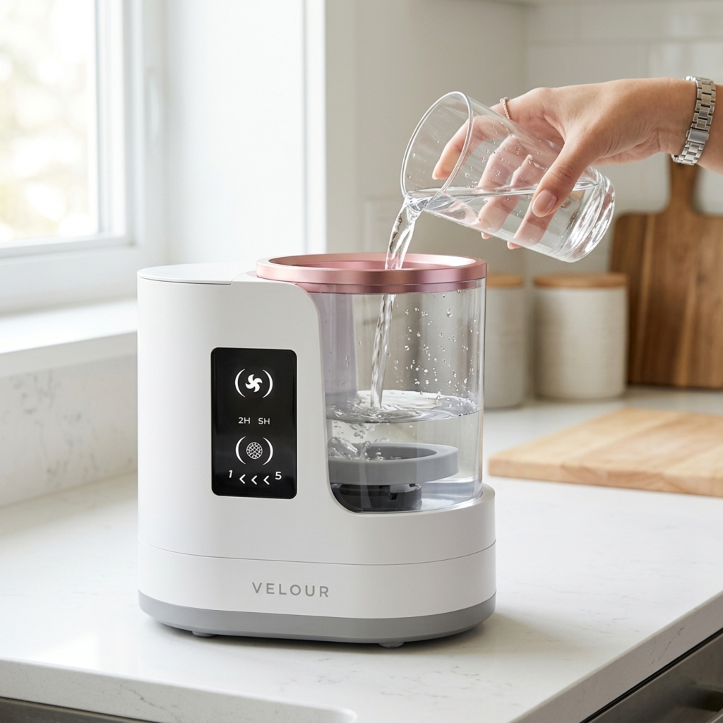 Velour Original Electric Brush Cleaner