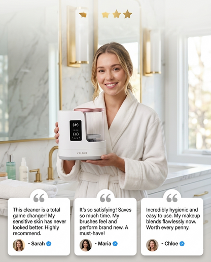 Velour Original Electric Brush Cleaner